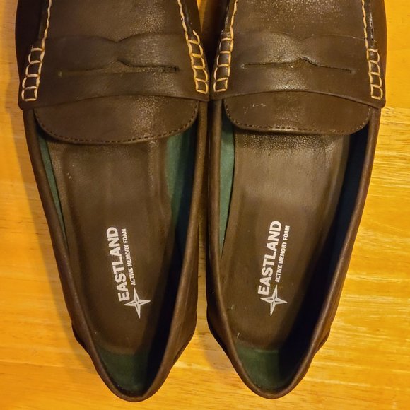 Eastland Montana Womens Brown Driving Loafers Sz 11 EUC - Picture 7 of 7